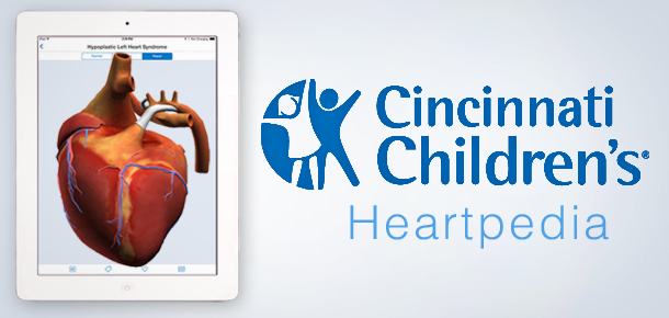 Heartpedia:  An Interactive 3D App Featuring Congenital Heart Defects
