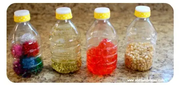 Homemade Sensory Bottles | Pin of the Week