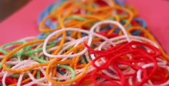 Textured Yarn Hearts | Pin of the Week