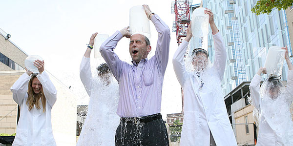 Michael Fisher and Research Team Take the ALS Ice Bucket Challenge