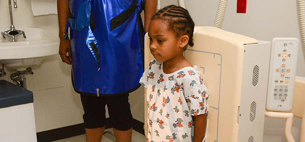 Why Does My Child Need to Wear a Gown for an X-ray?