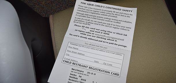 Car Seat Recalls — Has your Child’s Car Seat Been Recalled?
