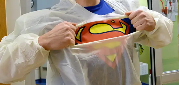 PICU Nurse Channels Superhero Powers