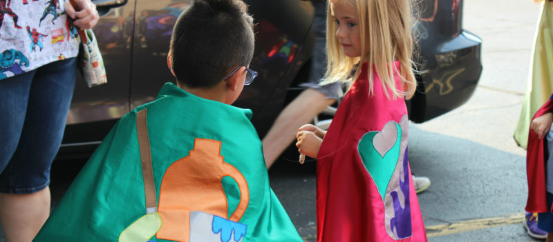 Celebrating Superheroes: ArtWorks Capes for 25 Patients and their Siblings