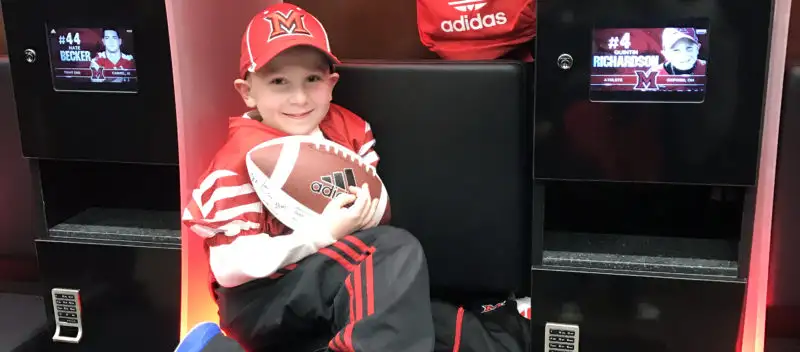 Boy with Acute Lymphoblastic Leukemia Signs with RedHawks