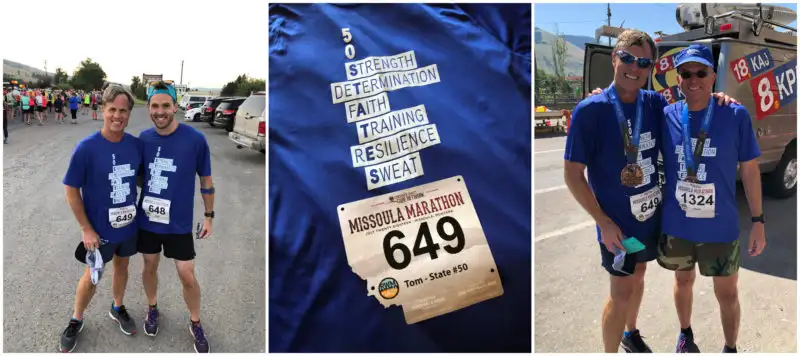 Dr. Kimball Completes Marathon Quest