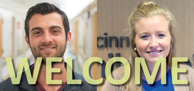 Welcome Michael Giordano and Jaylynn Hill!