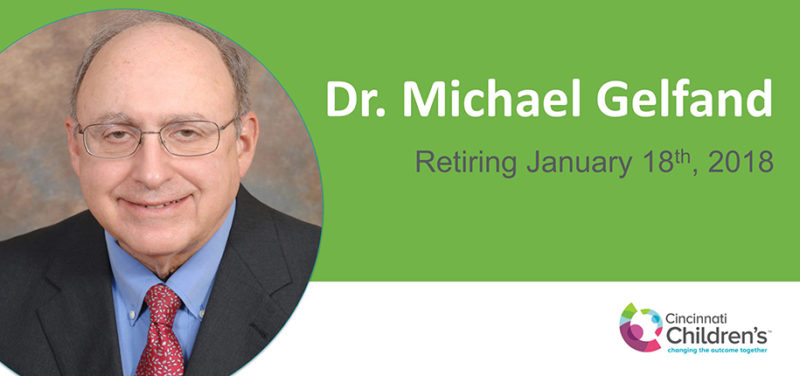 Dr. Michael J. Gelfand Retiring