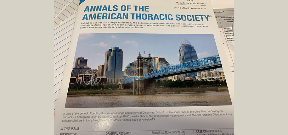 IRC Faculty Makes the Front Cover of  the Annals of American Thoracic Society
